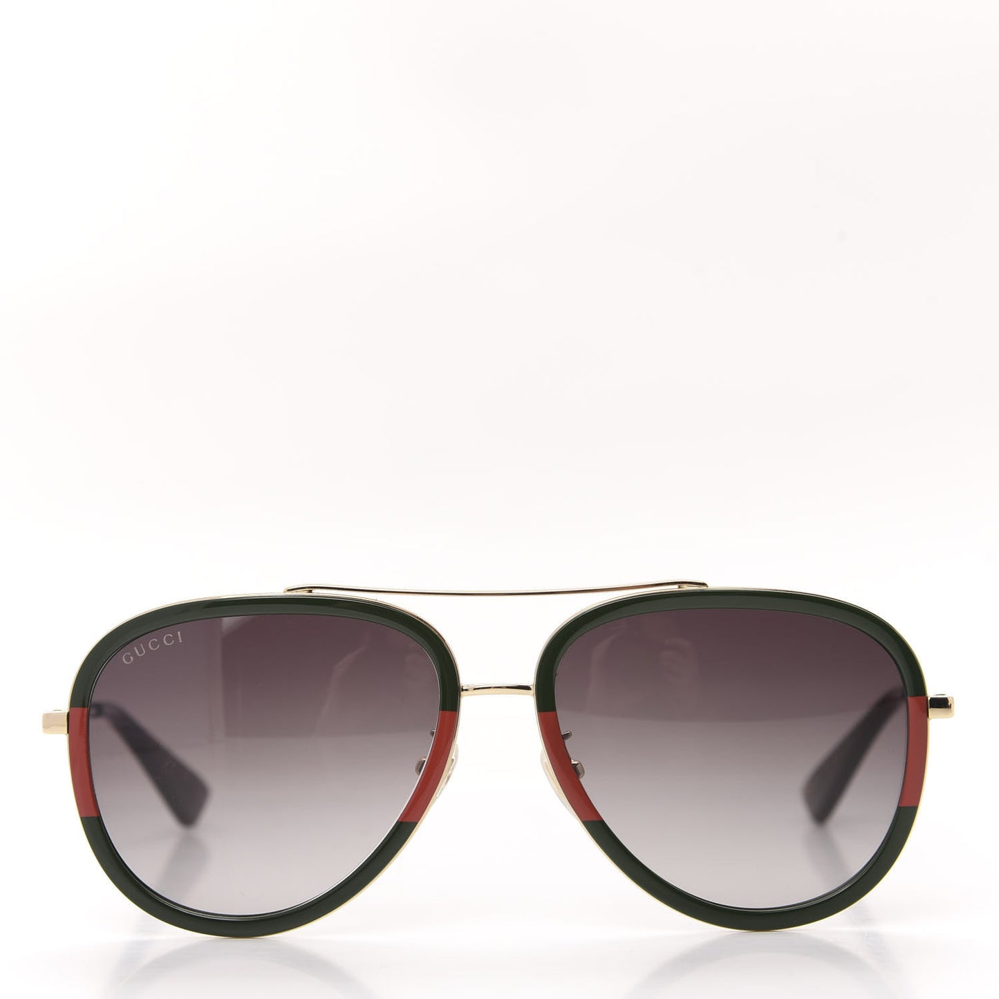 Web Aviator Sunglasses GG0062S Green Red