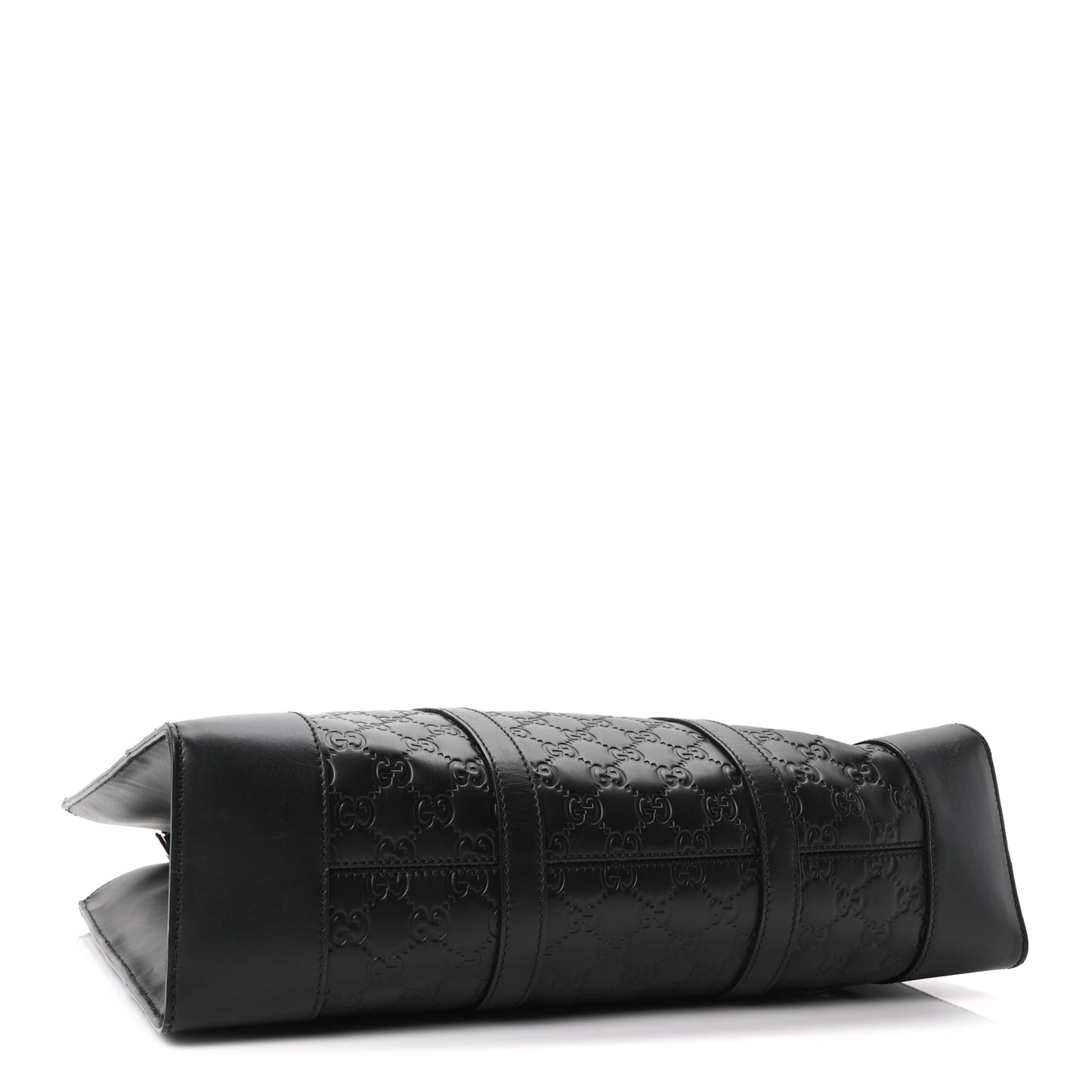 Guccissima Signature Briefcase Black