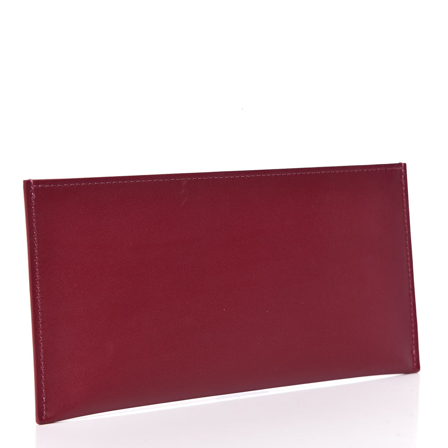 Calfskin Felicie Card Holder Insert Fuchsia