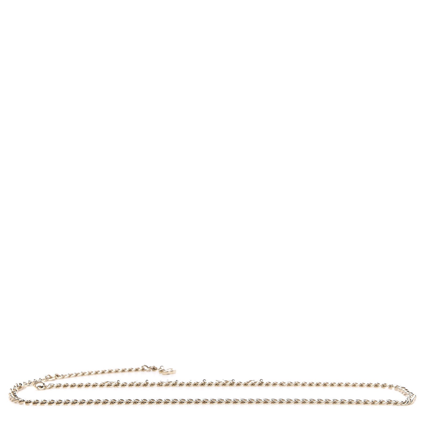 CC Chain Logo Belt Gold
