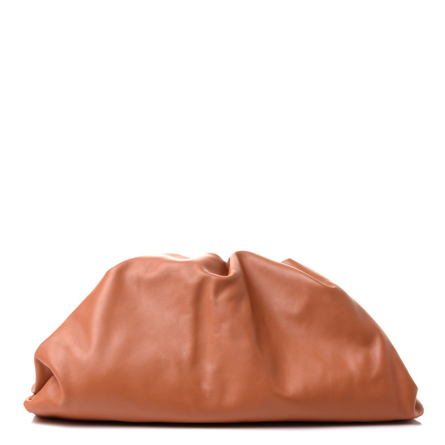 Smooth Butter Calf The Pouch Oversized Clutch Clay