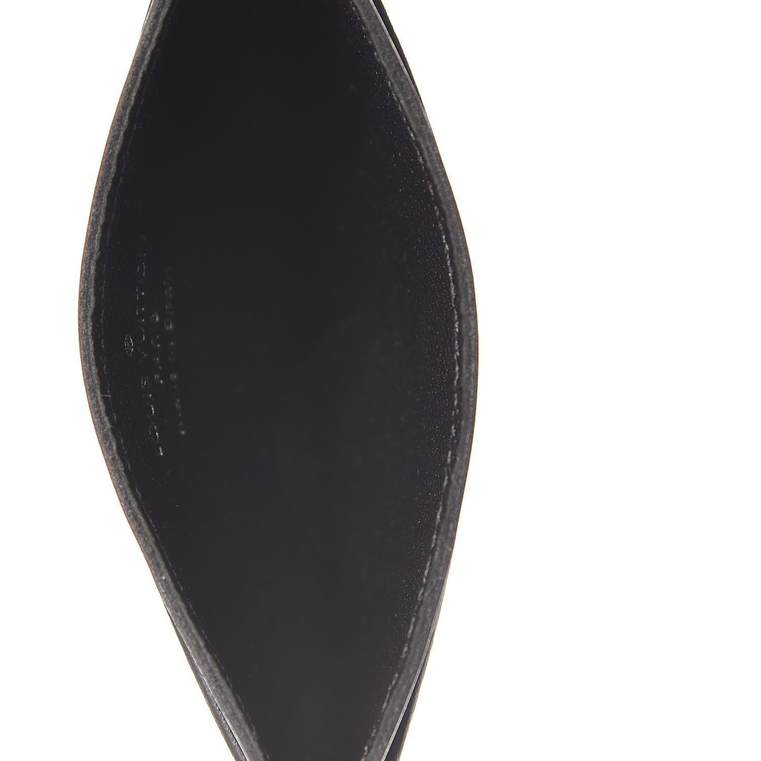 Louis Vuitton Epi Card Holder Black 5 of 8