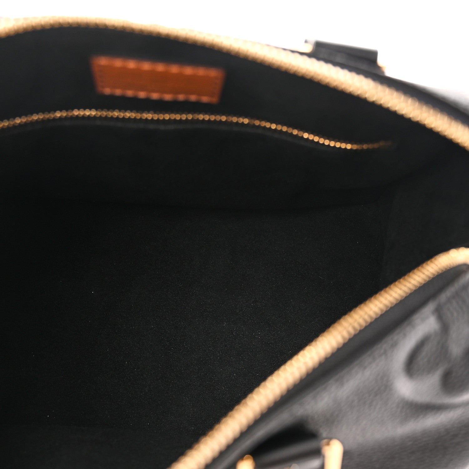 Louis Vuitton Empreinte Monogram Giant Wild At Heart Speedy Bandouliere 25 Black 5 of 10