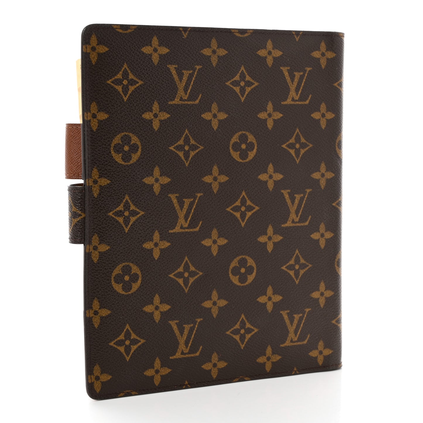 Monogram Large Ring Agenda Cover