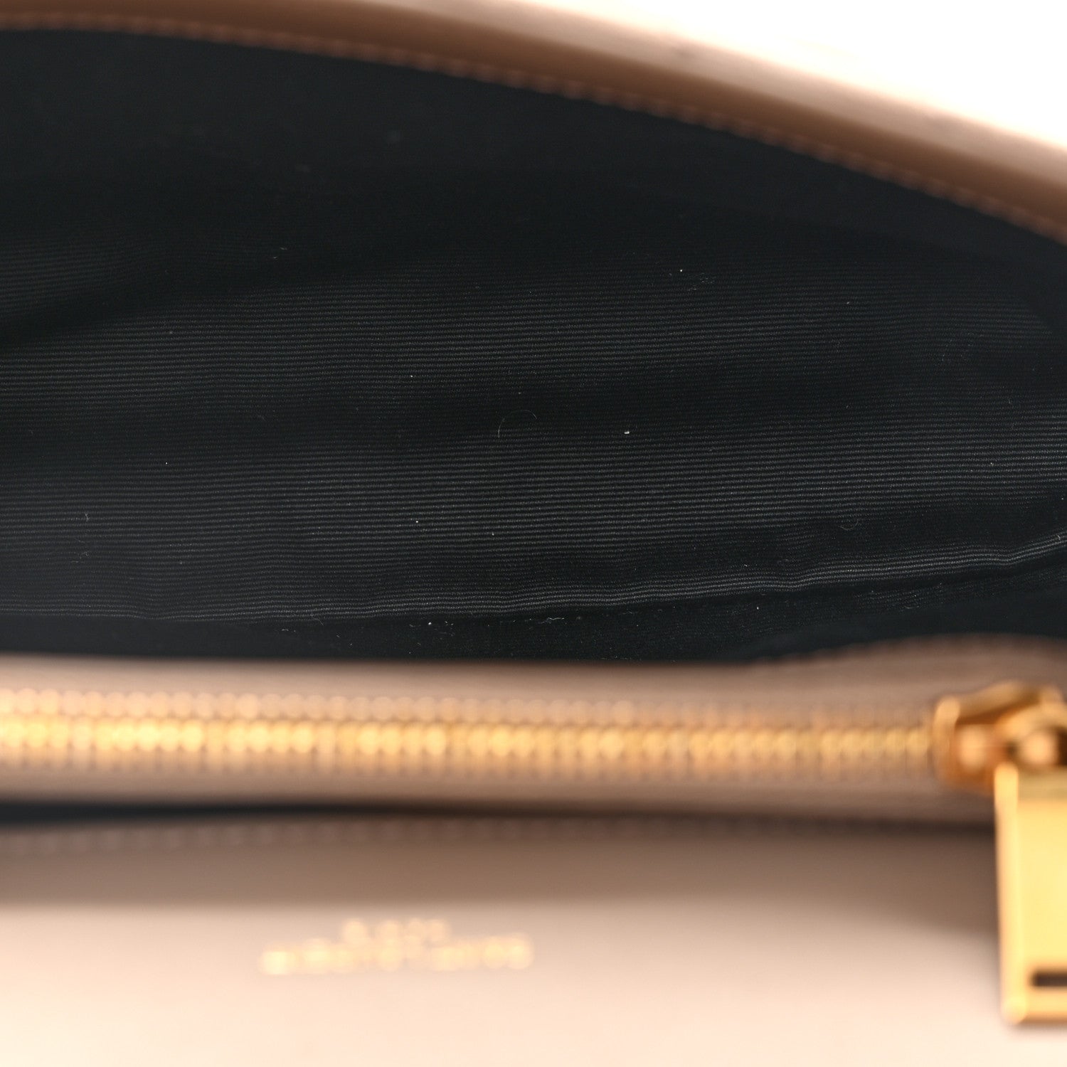 Saint Laurent Suede Matelasse Chevron Monogram Medium College Bag Taupe 5 of 11