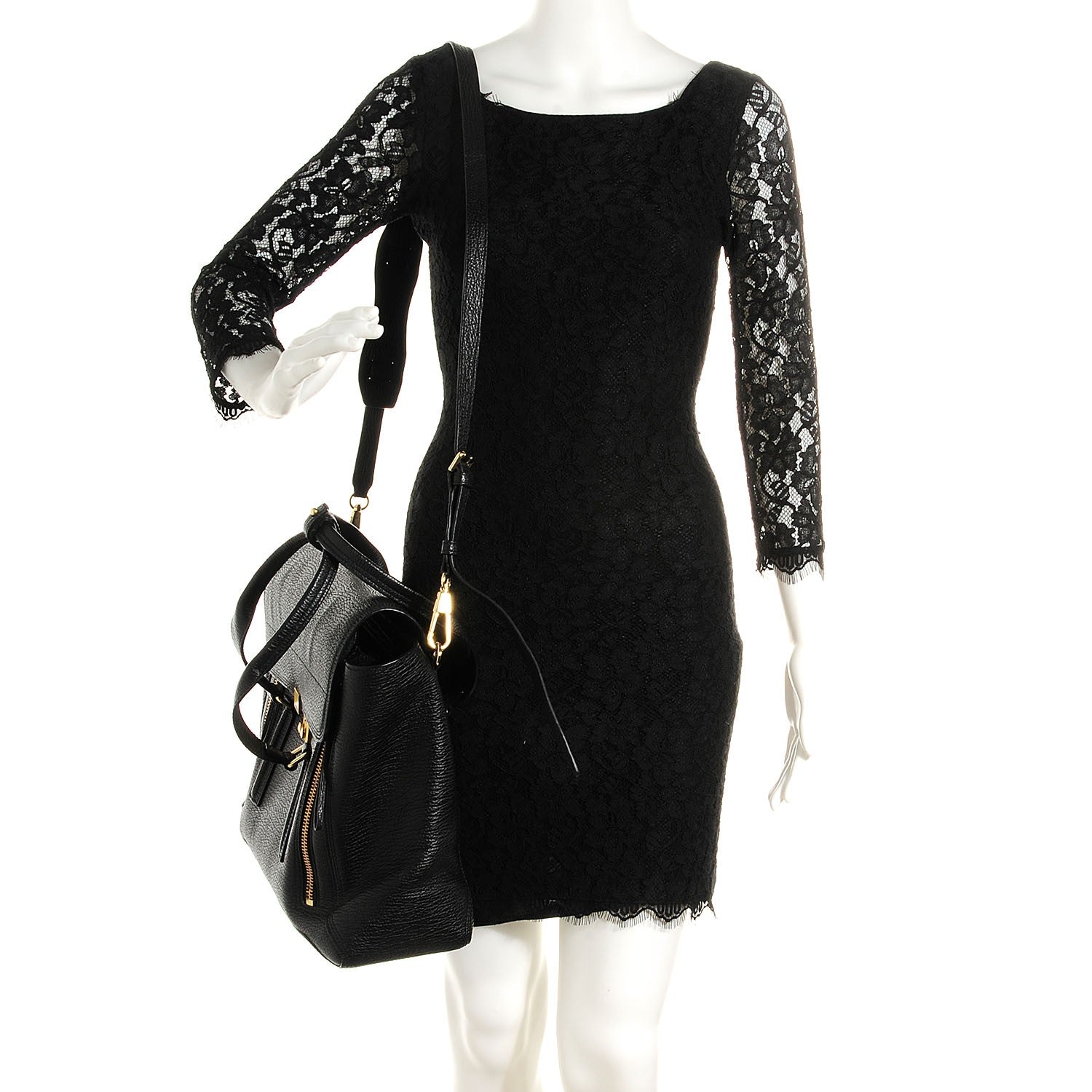 3.1 Phillip Lim 3.1 Leather Large Pashli Satchel Black 2 of 13