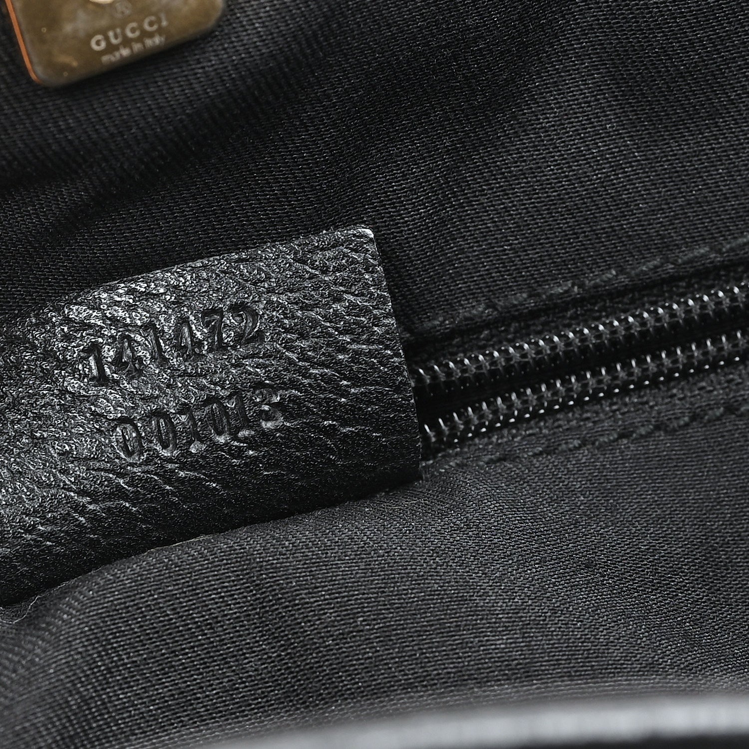 Gucci Monogram Large Abbey Tote Black 7 of 10