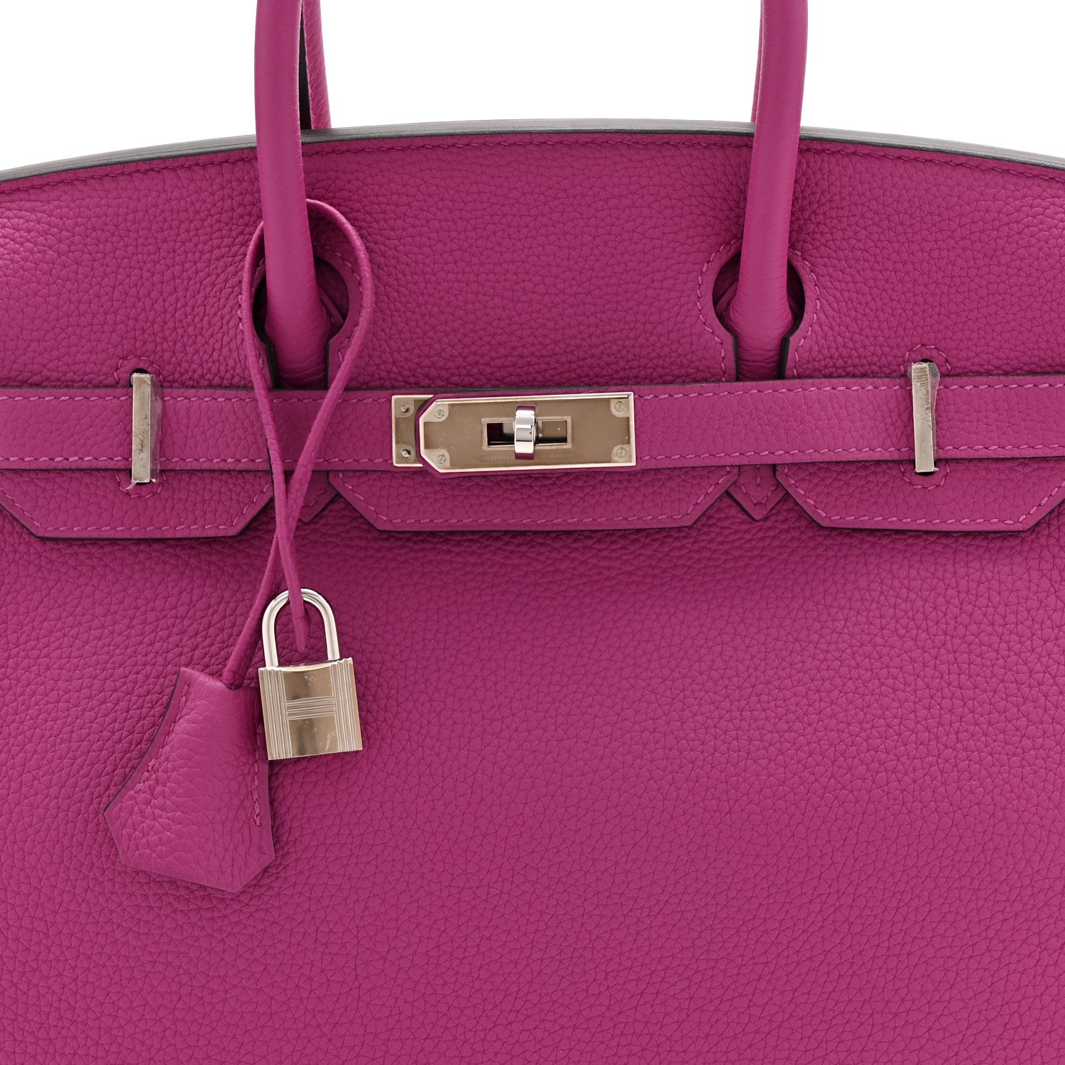 Hermes Togo Birkin 30 Rose Pourpre 8 of 10