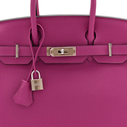 Hermes Togo Birkin 30 Rose Pourpre 8 of 10