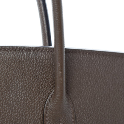 Hermes Togo Birkin 40 Etain 14 of 22