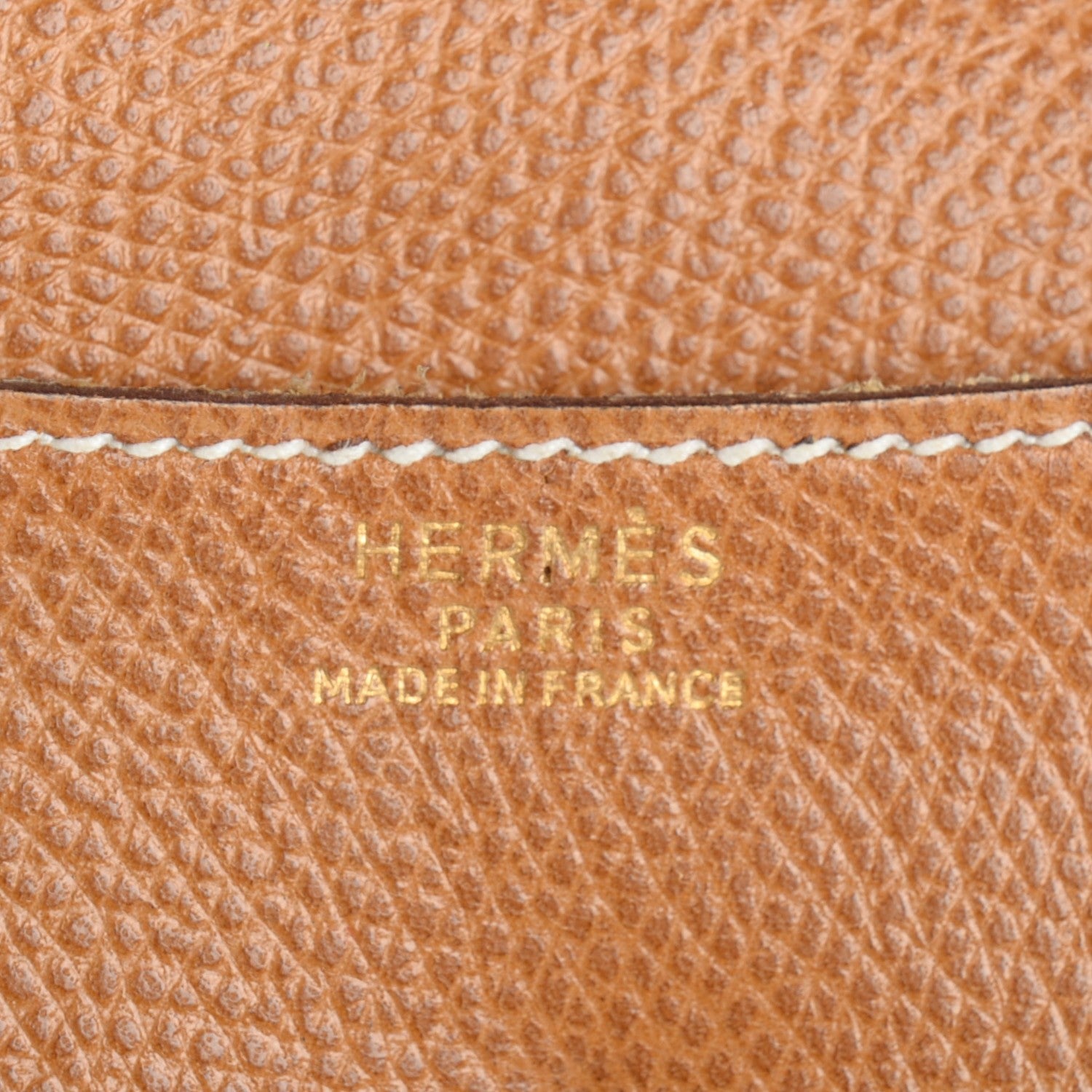 Hermes Courchevel Rio Clutch Gold 8 of 11