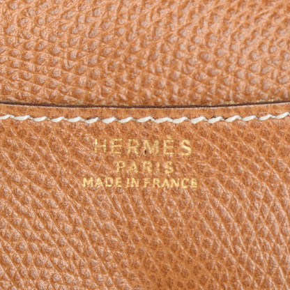 Hermes Courchevel Rio Clutch Gold 8 of 11