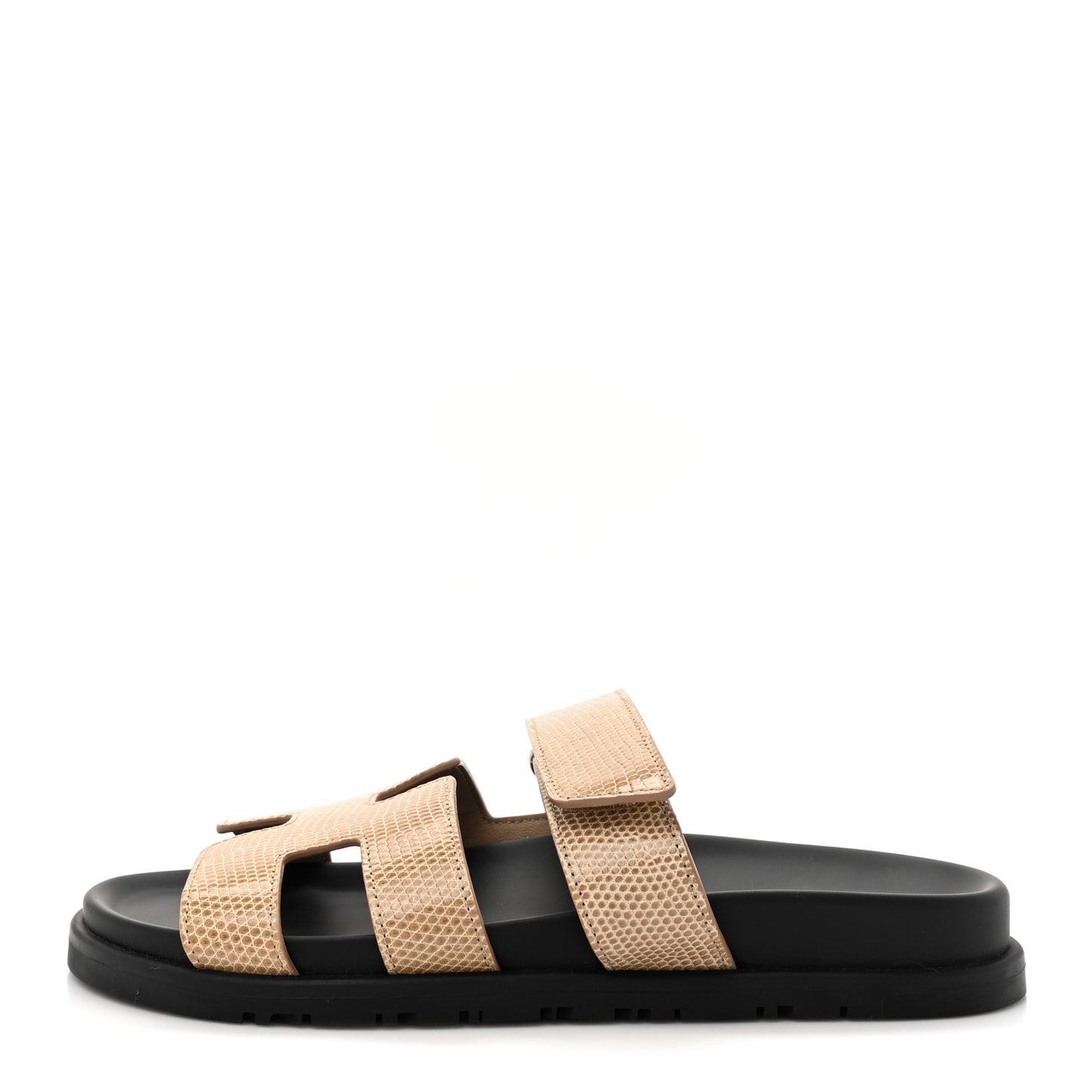 Lizard Womens Chypre Sandals 38 Beige Argile