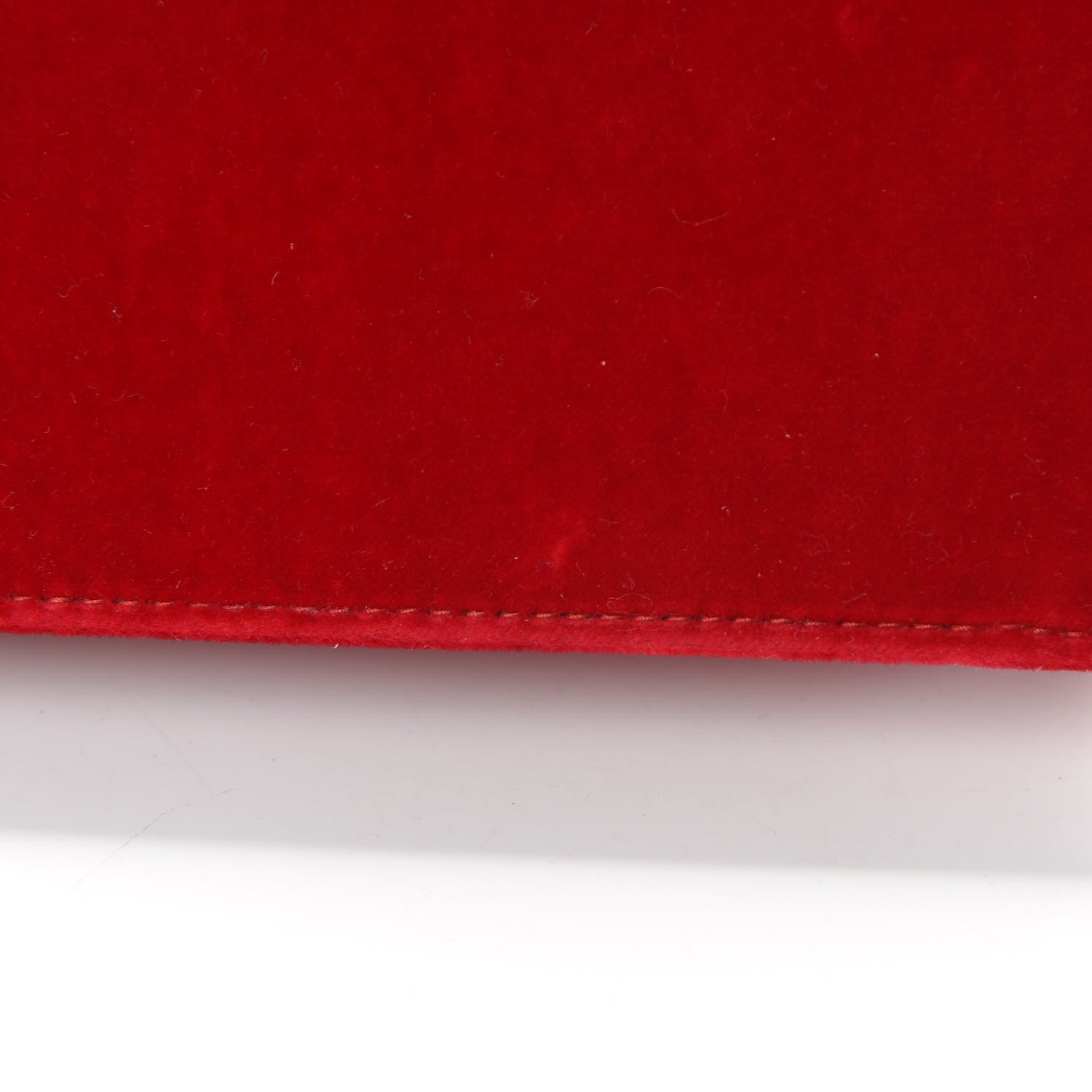 Gucci Velvet Crystal Square G Shoulder Bag Red 11 of 14