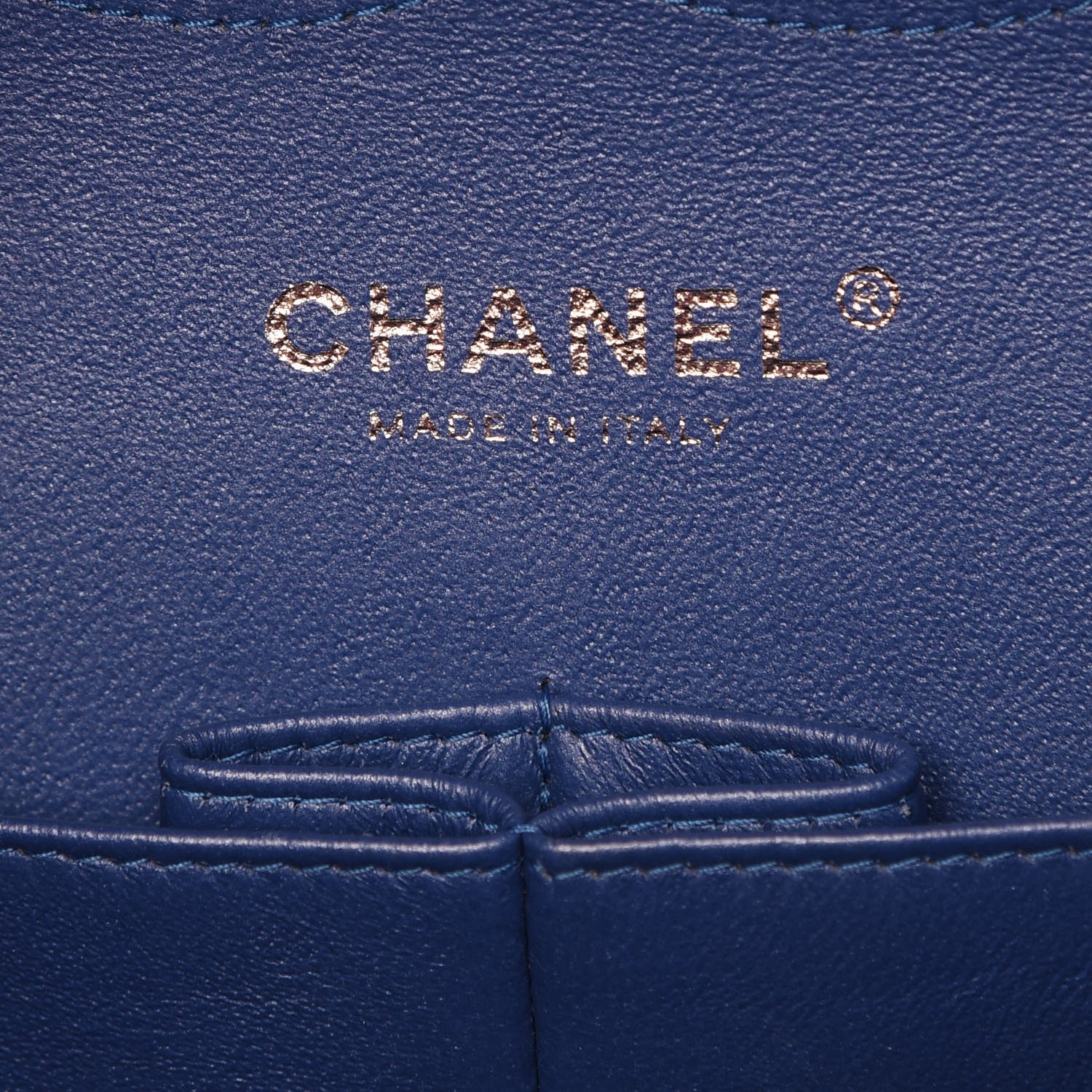 Chanel Patent Quilted Jumbo Double Flap Blue 7 of 12