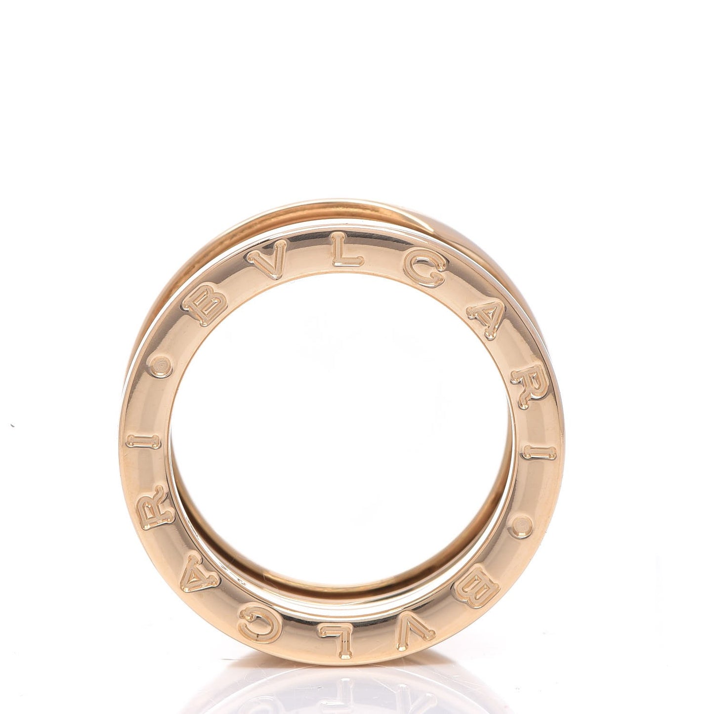 18K Yellow Gold B.Zero1 Four-Band Ring 52 6