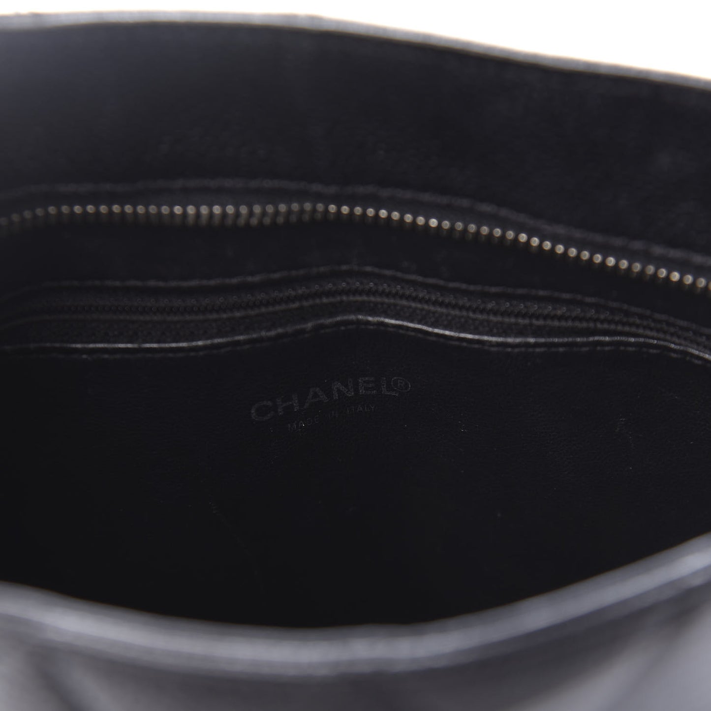 Caviar Quilted Medallion Tote Black