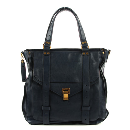 Proenza Schouler Lambskin PS1 Tote Midnight 1 of 11