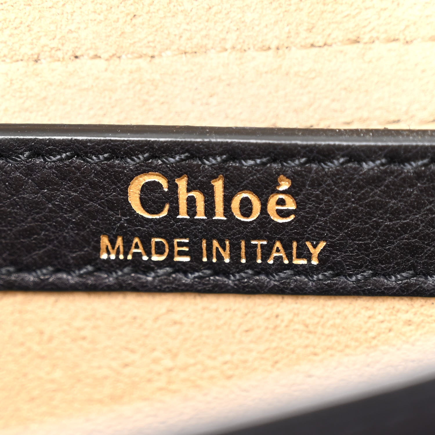 Chloe Suede Calfskin Braided Mini Hudson Shoulder Bag Black 6 of 9