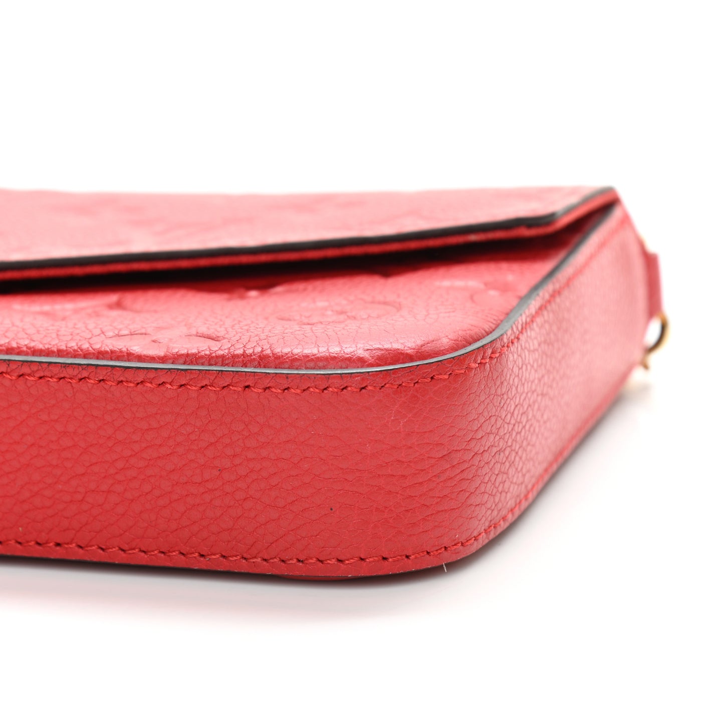 Empreinte Pochette Felicie Chain Wallet Cherry