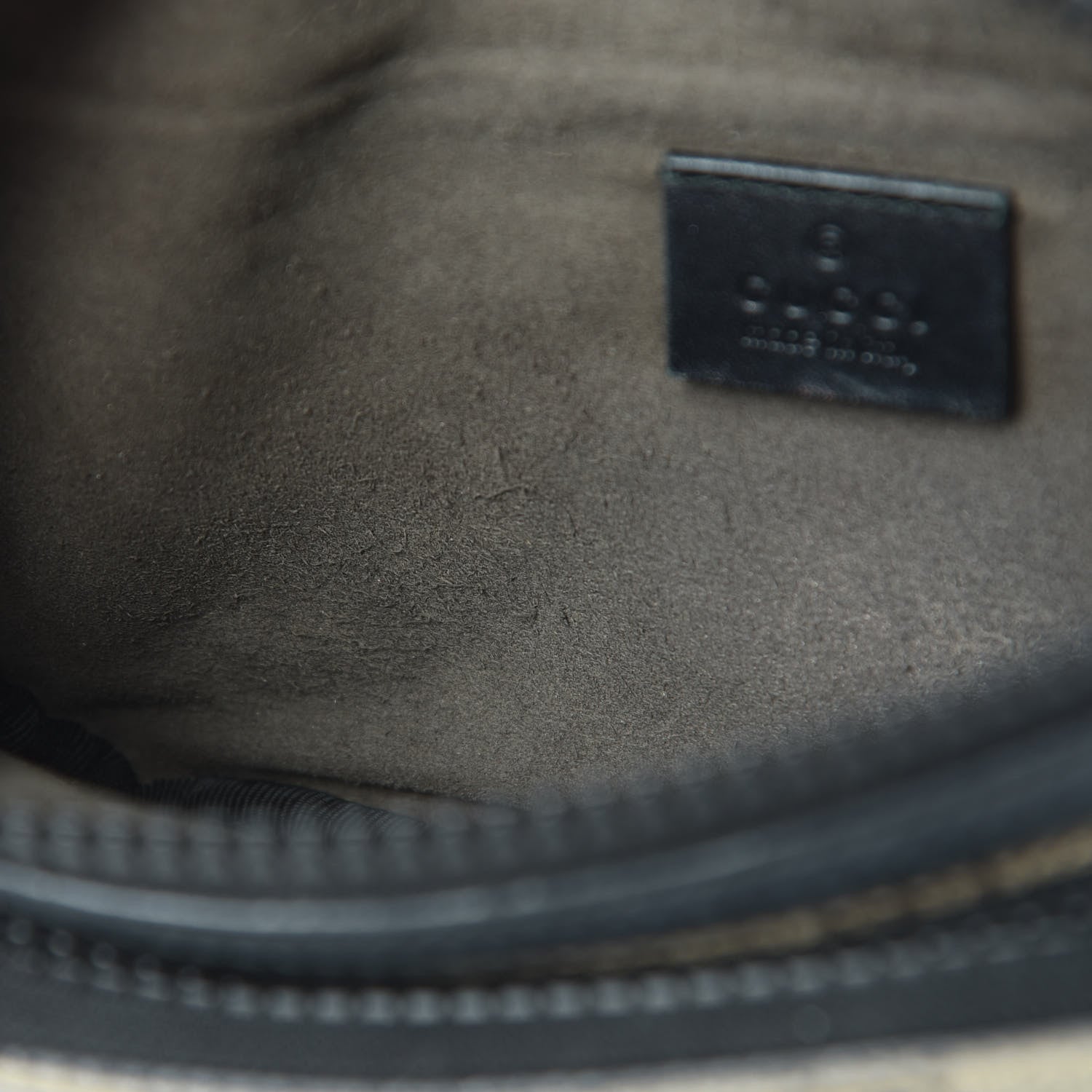 Gucci GG Supreme Monogram Belt Bag Black 13 of 13