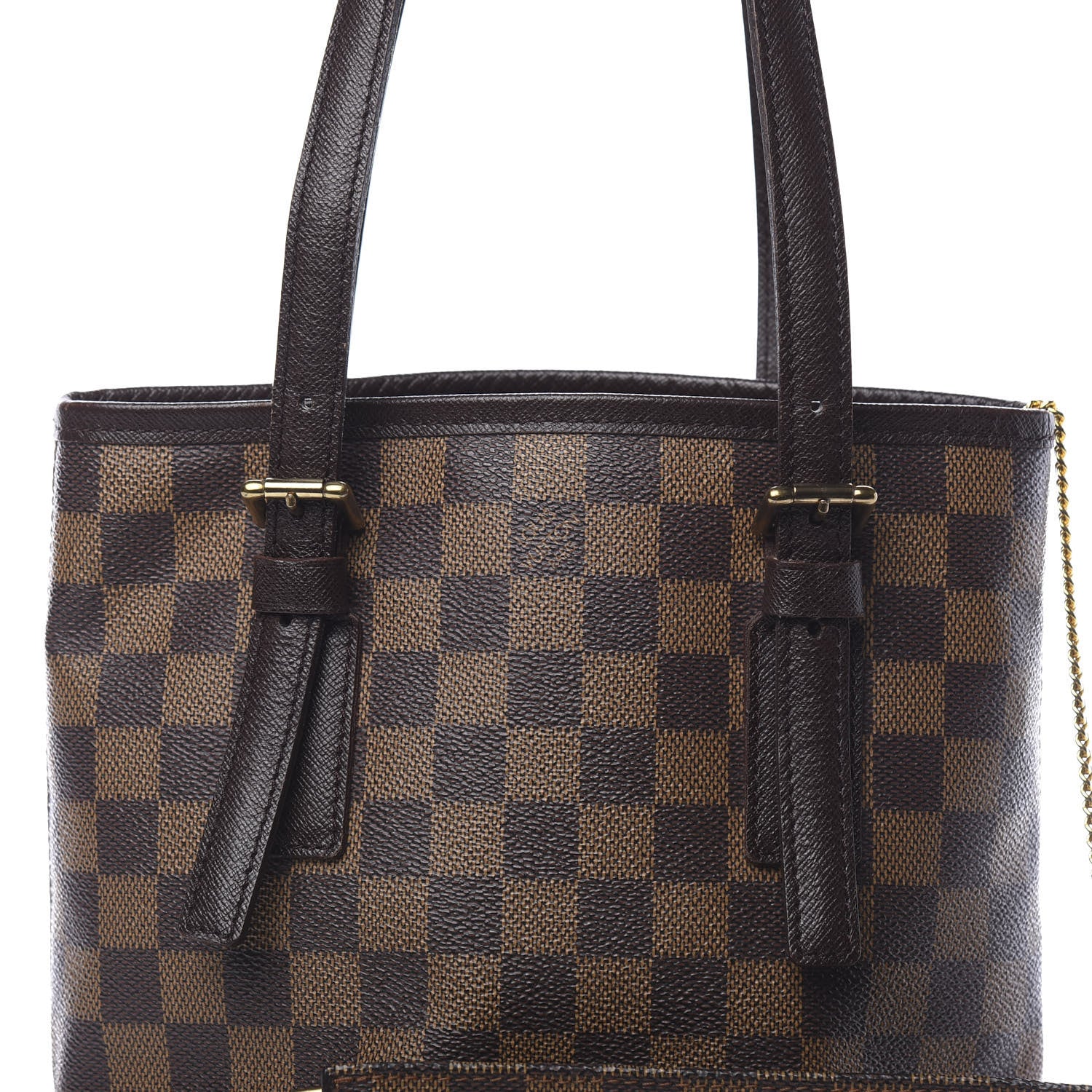 Louis Vuitton Damier Ebene Marais Bucket 23 8 of 10
