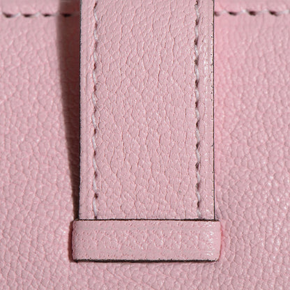 Hermes Chevre Mysore Bearn Gusset Wallet Rose Sakura 13 of 14