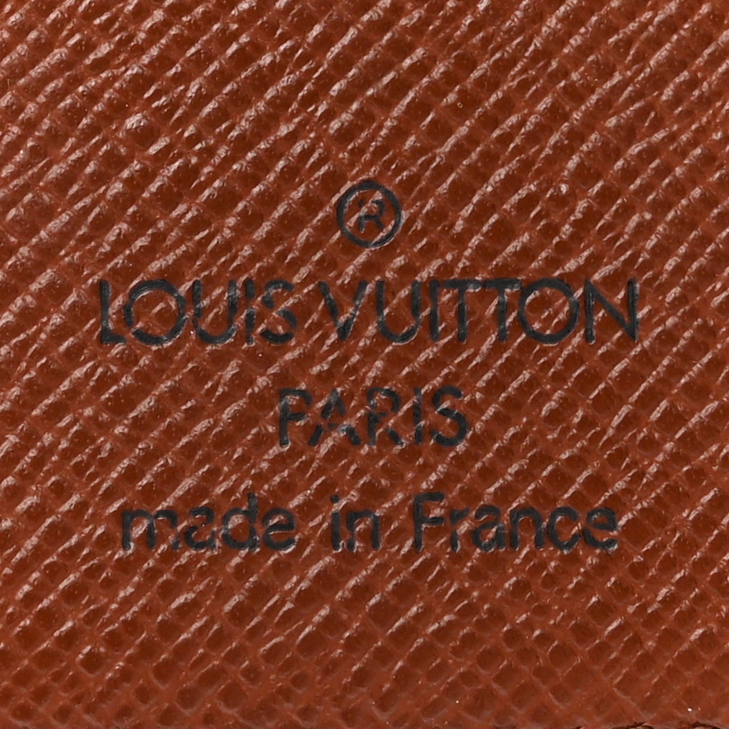 Monogram Mini Agenda Cover