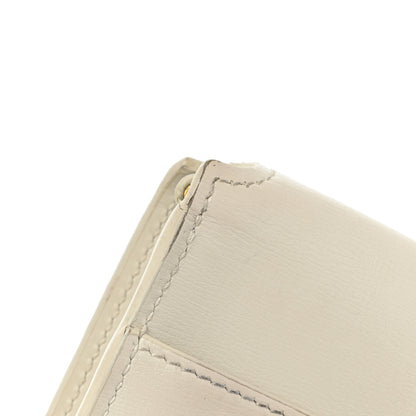 Saint Laurent Smooth Calfskin Monogram Phone Holder Crossbody Crema Soft 12 of 15
