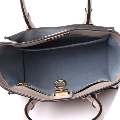 Louis Vuitton Calfskin Monogram On My Side PM Greige 4 of 9