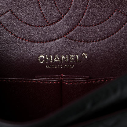 Chanel Aged Calfskin Quilted 2.55 Reissue 225 Flap Black 6 of 11