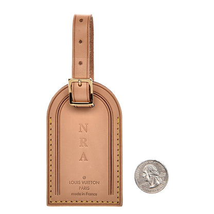 Louis Vuitton Vachetta Luggage Tag 2 of 3