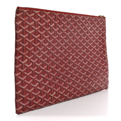 Goyard Goyardine Senat Pochette GM Red 3 of 11
