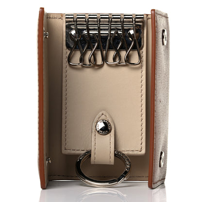 Burberry Calfskin 6 Key Holder Case Brown 4 of 6