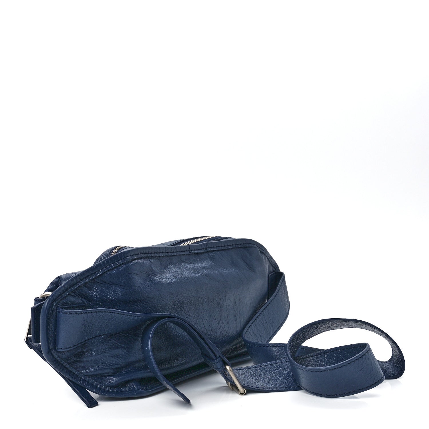 Balenciaga Stadio Classic Silver Hardware Neo Lift Hip Bag Bleu Roi 2 of 11