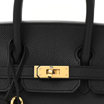 Hermes Epsom Birkin Sellier 25 Black 8 of 11