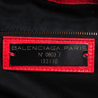 Balenciaga Agneau Classic Hardware Work Rouge Cardinal 7 of 13