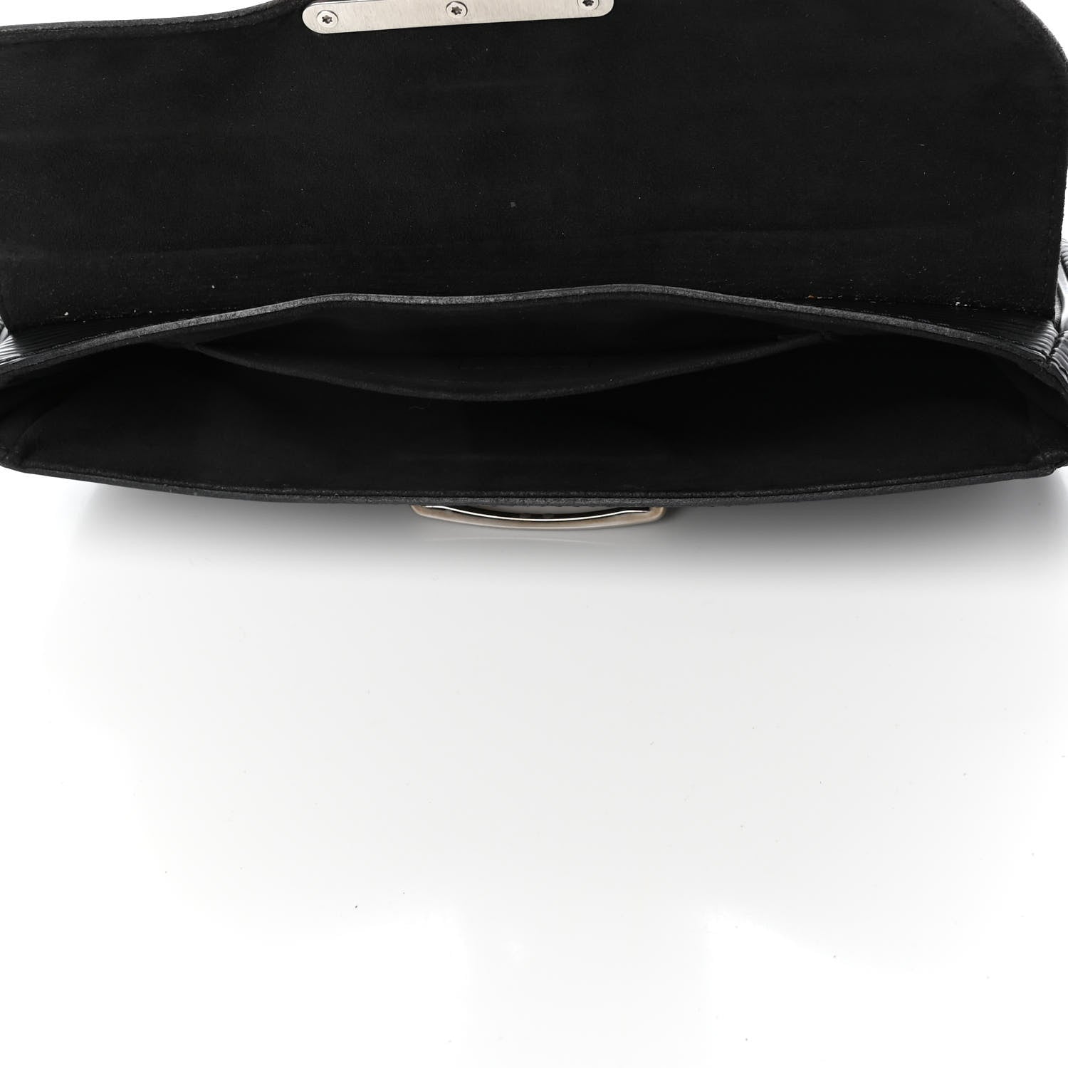 Louis Vuitton Epi Montaigne Clutch Black 4 of 4
