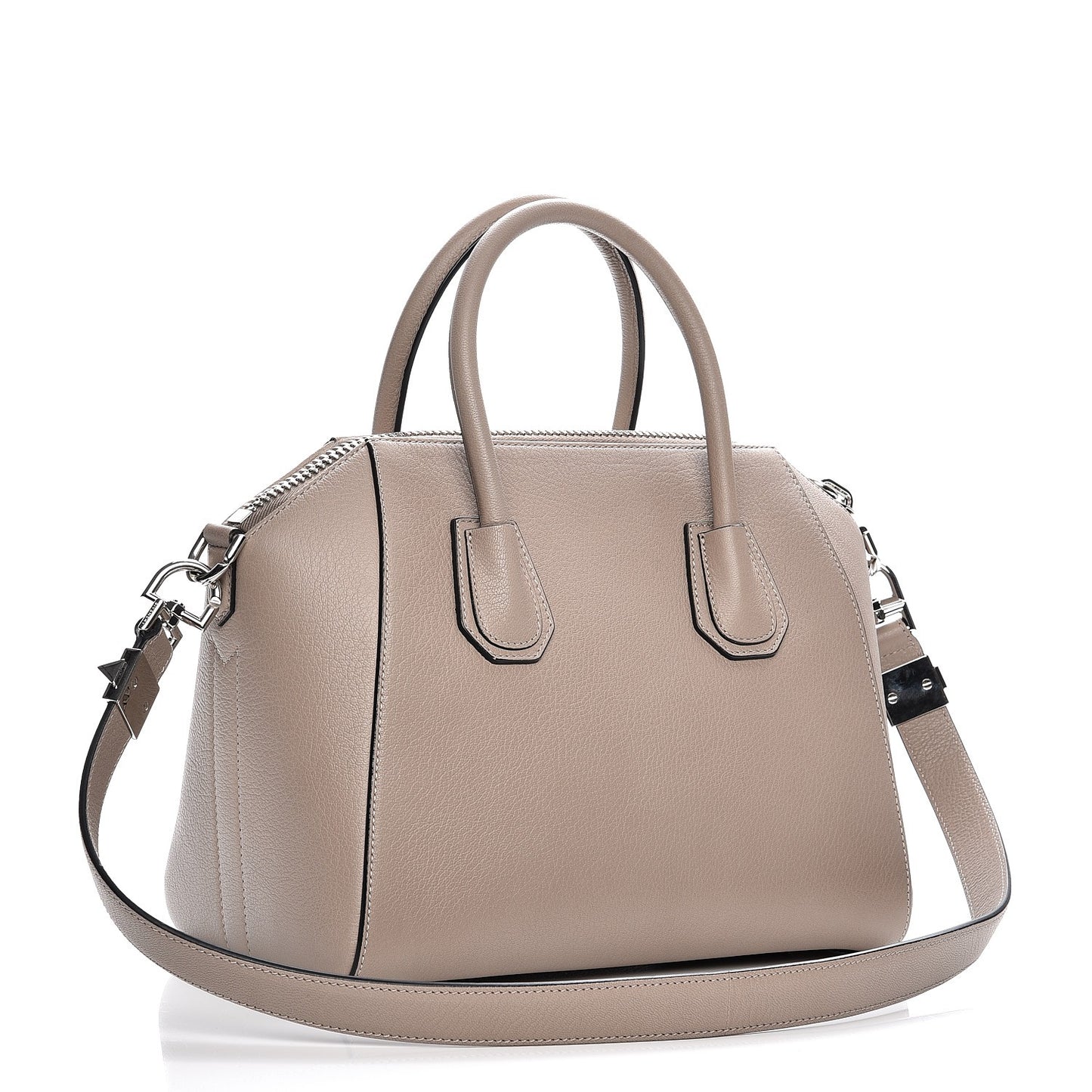 Sugar Goatskin Small Antigona Mastic