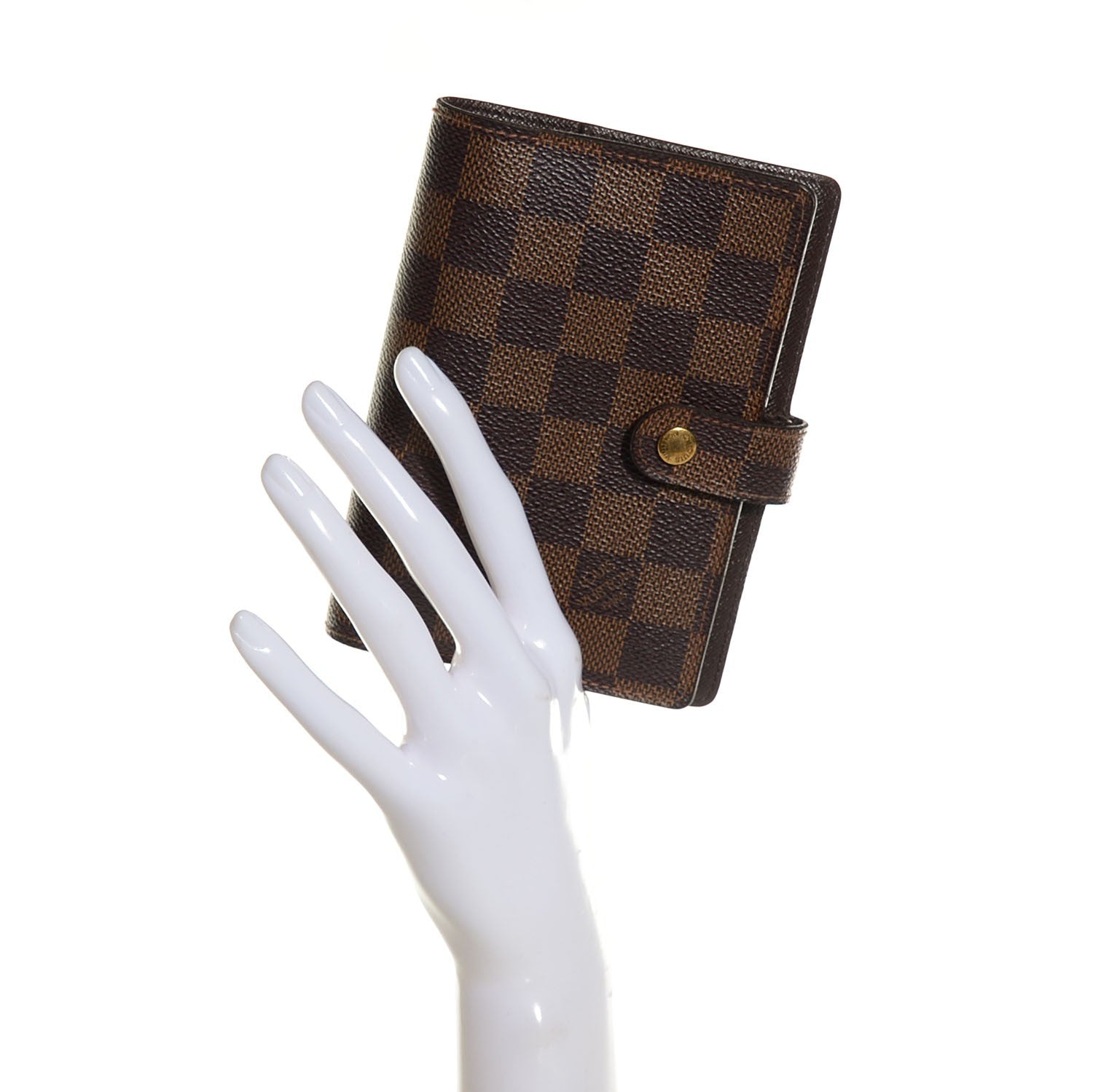 Louis Vuitton Damier Ebene Small Ring Agenda Cover 2 of 7