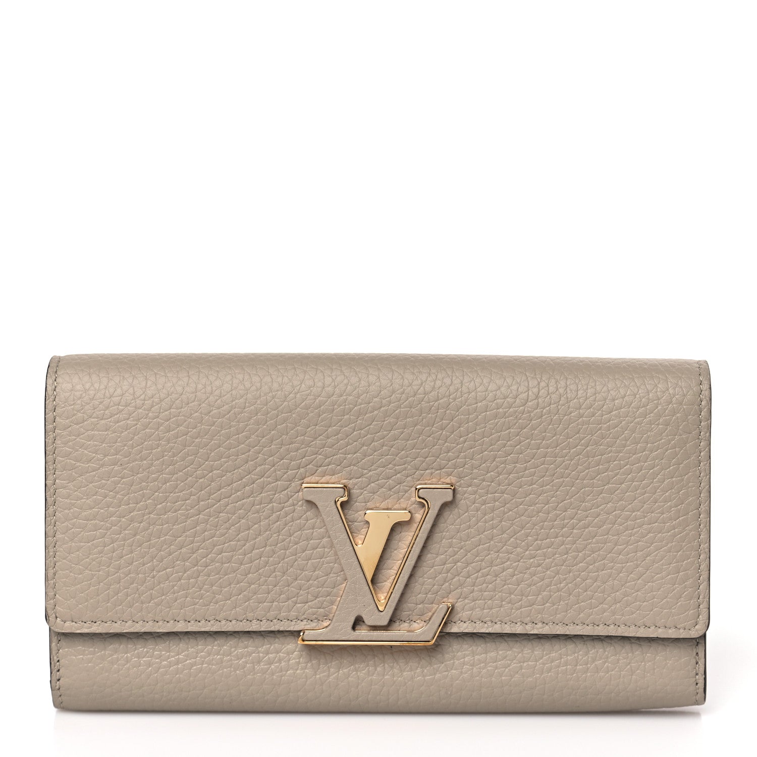 Louis Vuitton Taurillon Capucines Wallet Galet 1 of 7