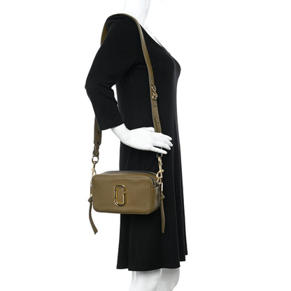 Marc Jacobs Supple Natural Grain Calfskin The Softshot 27 Bag Desert Mountain 2 of 14