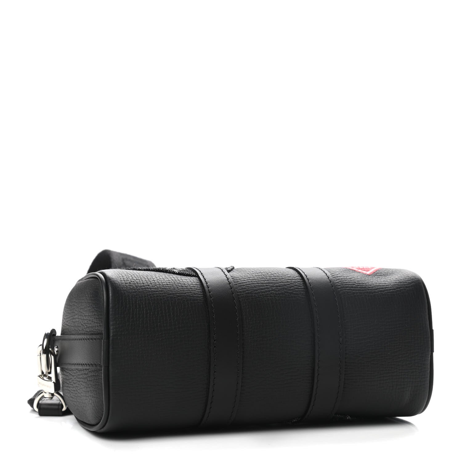 Louis Vuitton X NIGO Taurillon Monogram Denim Drip Keepall XS Black 4 of 8