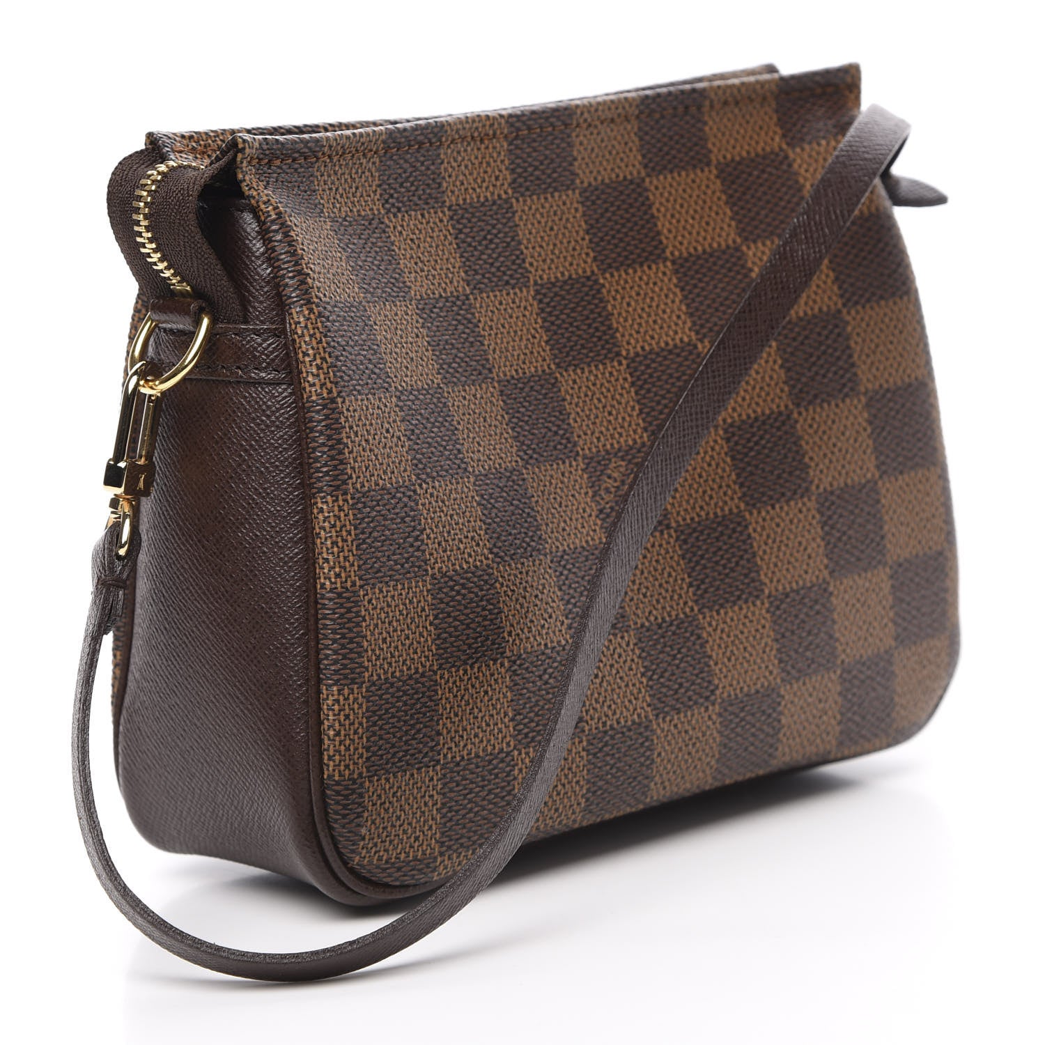 Louis Vuitton Damier Ebene Trousse Make Up Bag Pochette 3 of 10