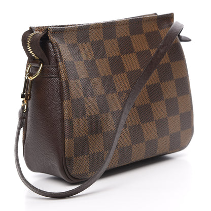 Louis Vuitton Damier Ebene Trousse Make Up Bag Pochette 3 of 10