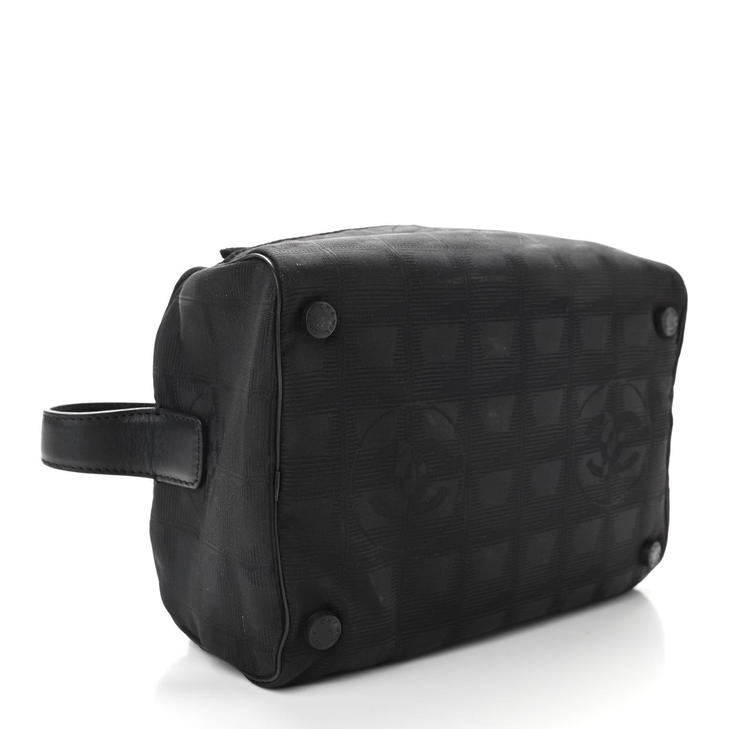 Nylon Travel Cosmetic Case Black