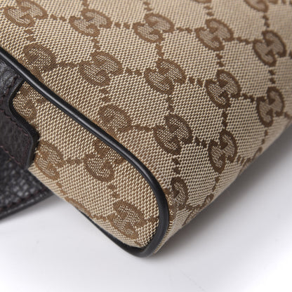 Gucci Monogram Belt Bag Dark Brown 6 of 10