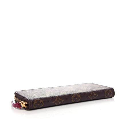 Louis Vuitton Monogram Clemence Wallet Fuchsia 4 of 9