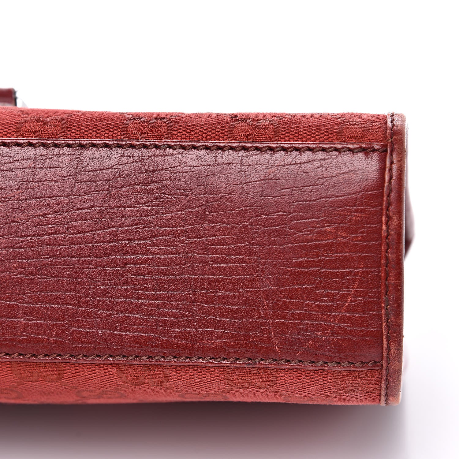Gucci Monogram Small Bardot Bag Red 10 of 16
