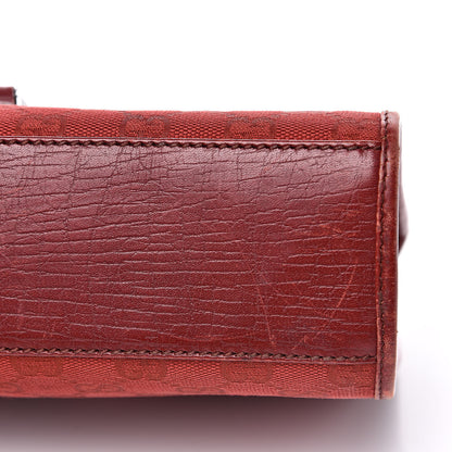 Gucci Monogram Small Bardot Bag Red 10 of 16